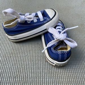 Blue 3C Converse All Star Sneaker (Low Top)